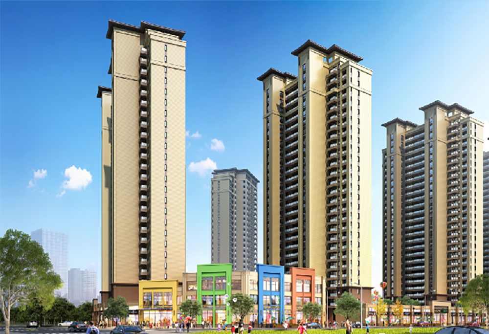 三同御院项目位于岳阳市华容县章华镇通富路（鑫城花苑对面）