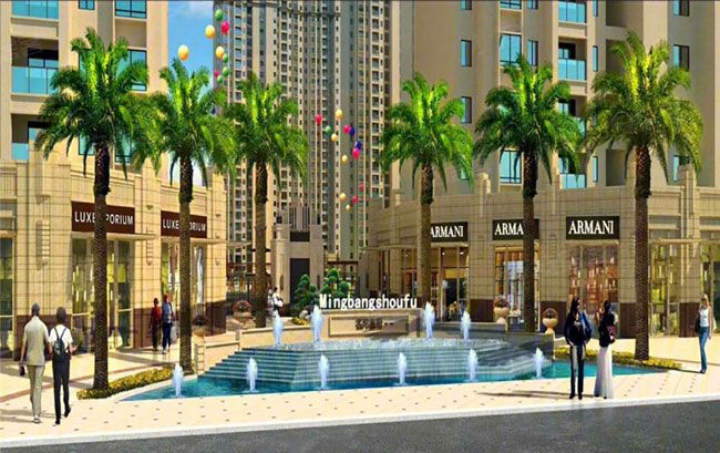 名邦首府项目位于华容县杏花村西路（长工实验学校东侧）