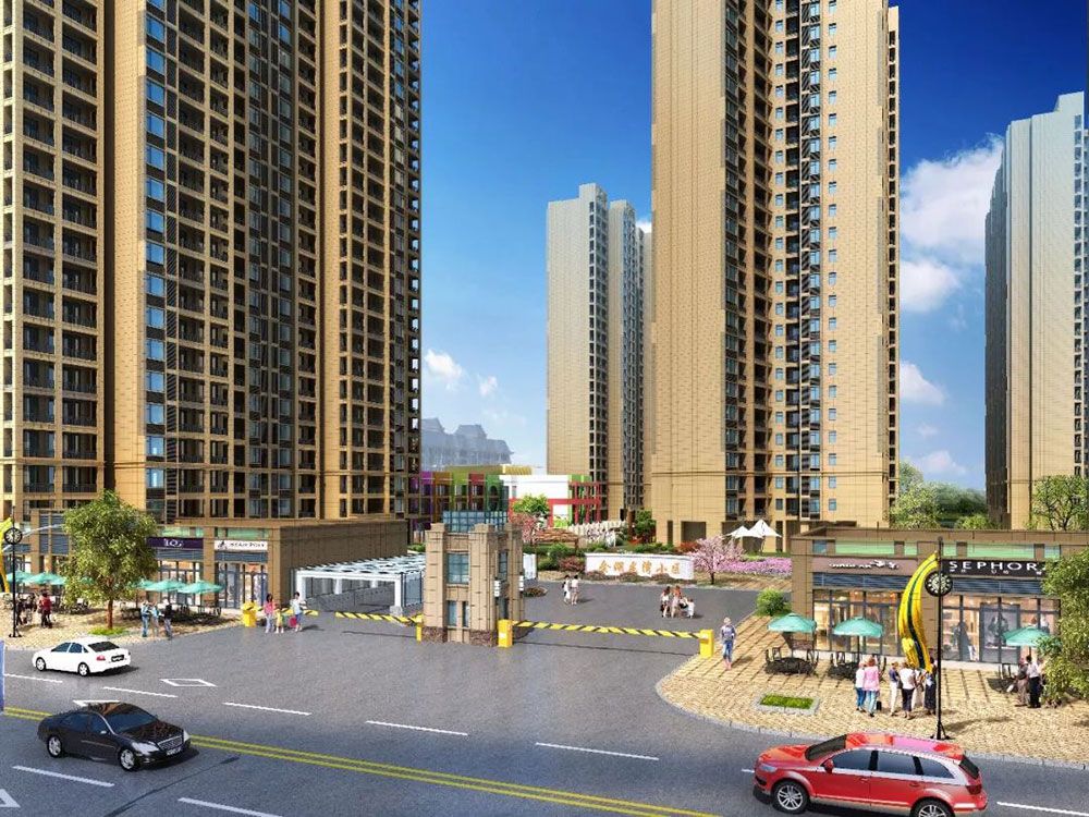 金湖龙湾项目位于华容县容城学校网南100米处