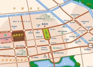 岳阳-华容名邦首府为您提供该项目区位图欣赏