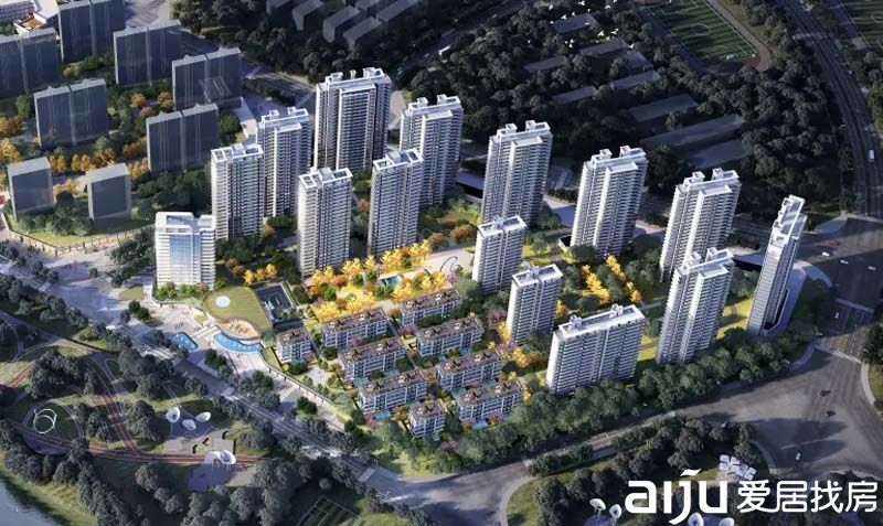 顺府江屿城项目位于平江县大众风光带