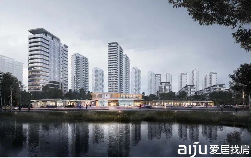 顺府江屿城项目位于平江县大众风光带