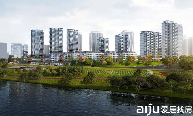 顺府江屿城项目位于平江县大众风光带