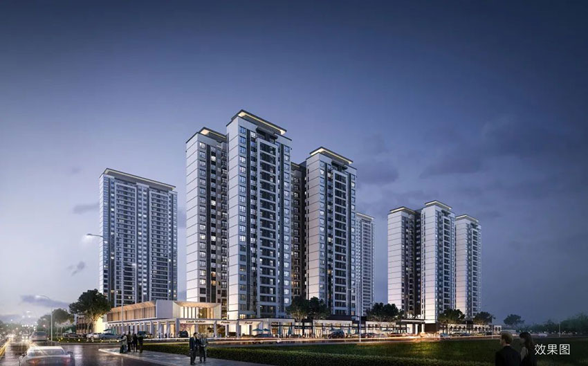 美的云熙府项目位于雁峰区蒸湘南路雁峰区政府北