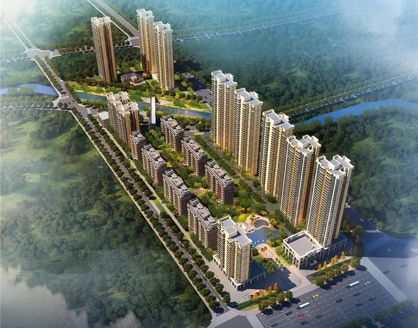 金河湾尚品项目位于雁峰区蒸湘南路雁峰区政府旁（衡阳碧桂园北侧）