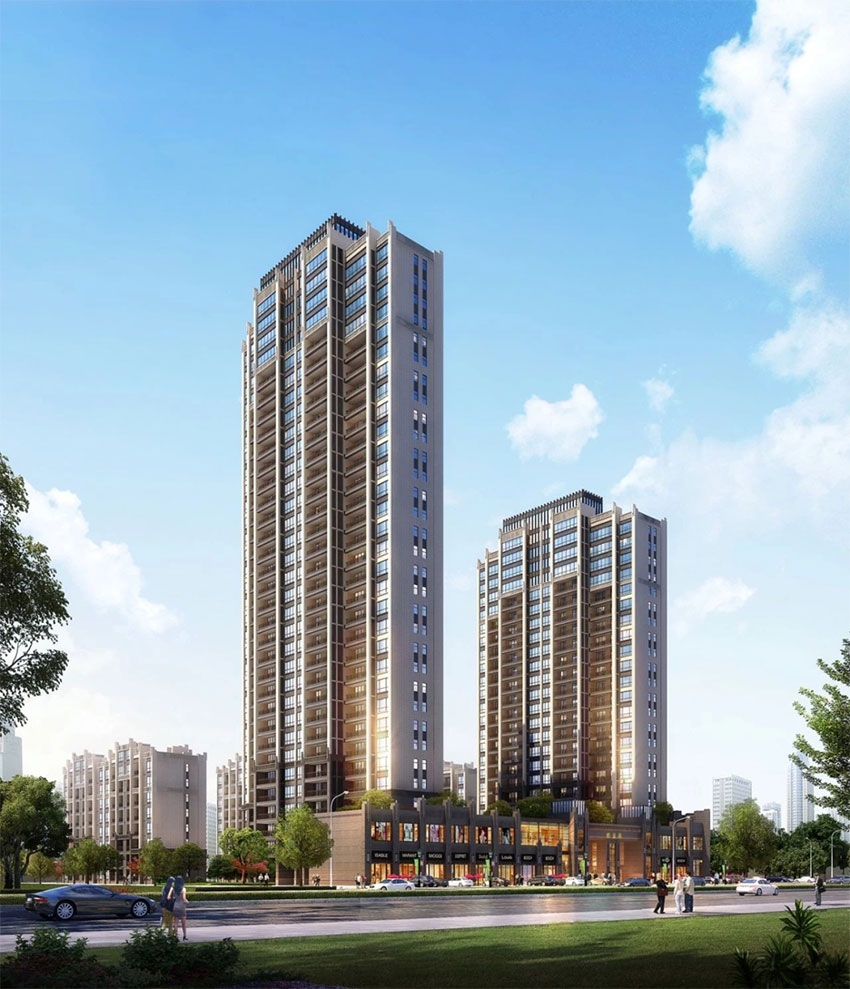 皓嘉苑项目位于雁峰区蒸湘南路雁峰区政府隔壁（碧桂园对面）