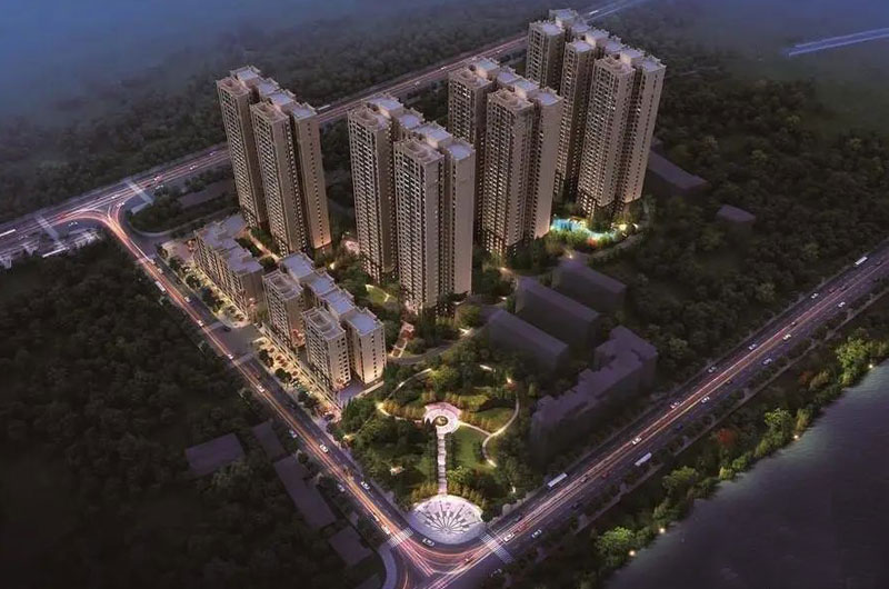 水岸豪庭项目位于雁峰区湘江南路12号（月畔湾旁边）