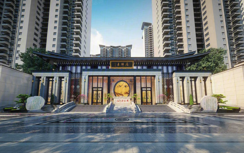 汇方雁归来项目位于雁峰区湘江南路与拥军路交汇