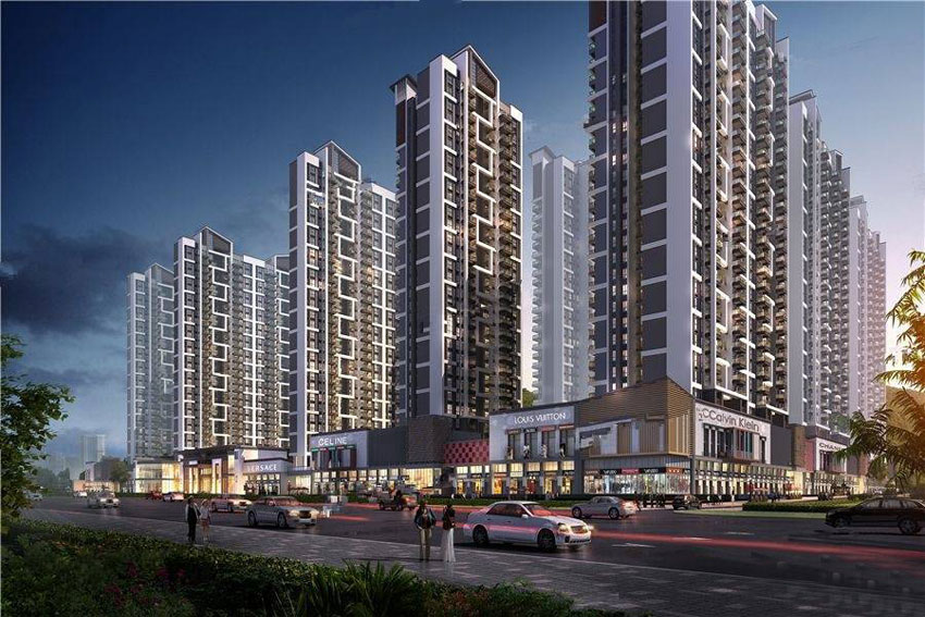 金钟定王台项目位于雁峰区蒸湘南路