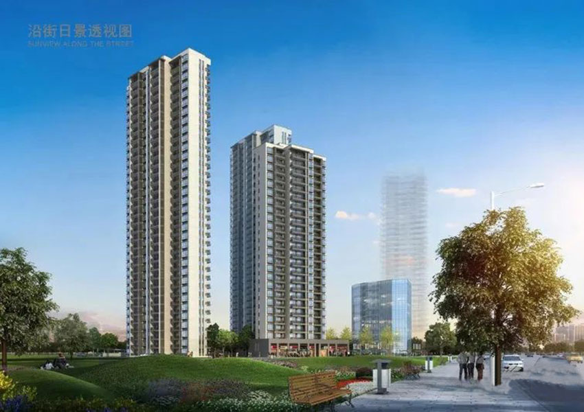 融科书香世家项目位于雁峰区蒸湘南路与衡常路交汇处