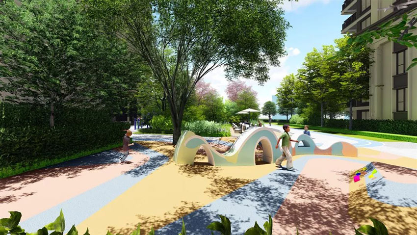 金钟央玺项目位于雁峰区衡州大道与蒸湘南路交汇处