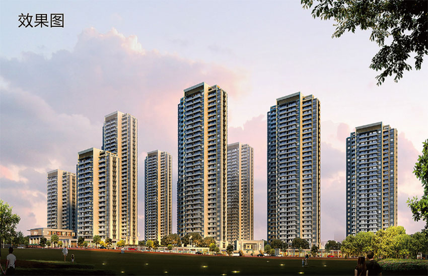 华远万江时代之光项目位于雁峰区蒸湘南路与衡常路交汇处