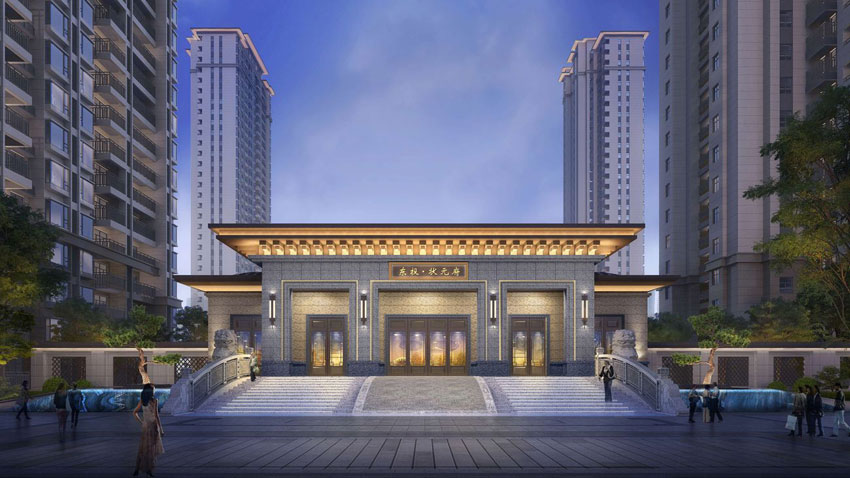 东投状元府项目位于雁峰区蒸阳南路南郊公园旁