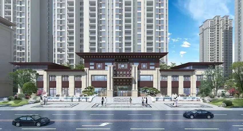 翼鸿湖畔山南项目位于雁峰区蒸湘南路与衡常路交汇处