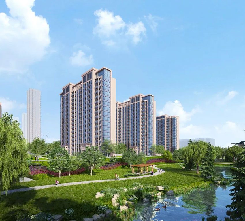 建滔裕花园项目位于蒸湘南路南三角线隆桥路与甘霖路交汇处