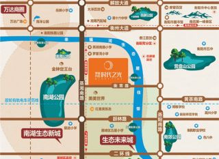 衡阳雁峰区华远万江时代之光为您提供该项目区位图欣赏
