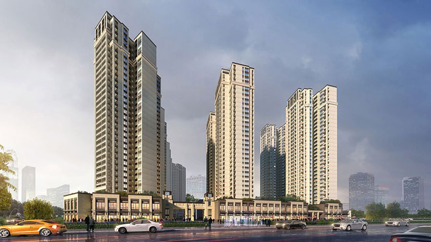 金钟武广新城项目位于珠晖区东三环与雁城东路交汇处