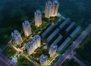 衡阳珠晖区金钟武广新城为您提供该项目实景图欣赏