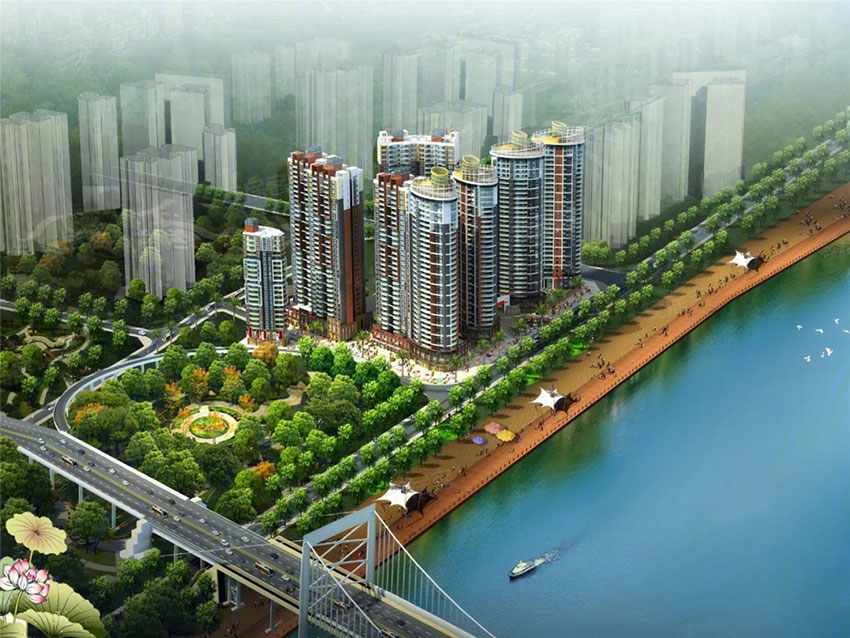 东洲水岸豪庭项目位于珠晖区东风北路395号