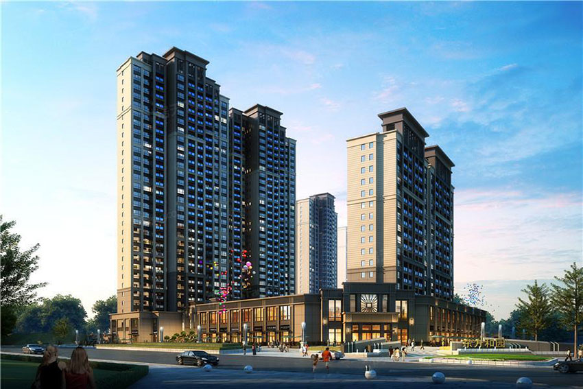 东方和园项目位于珠晖区衡州大道与洪塘路交汇处