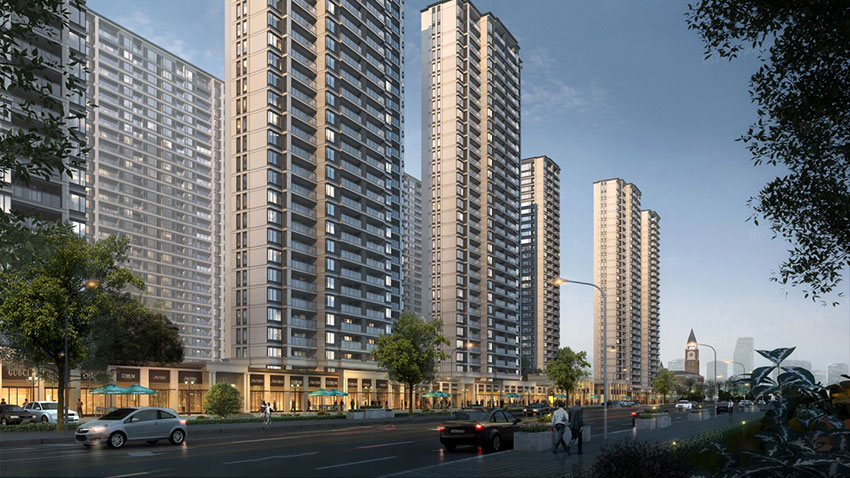 佳源酃湖都市项目位于珠晖区衡州大道市体育馆斜对面