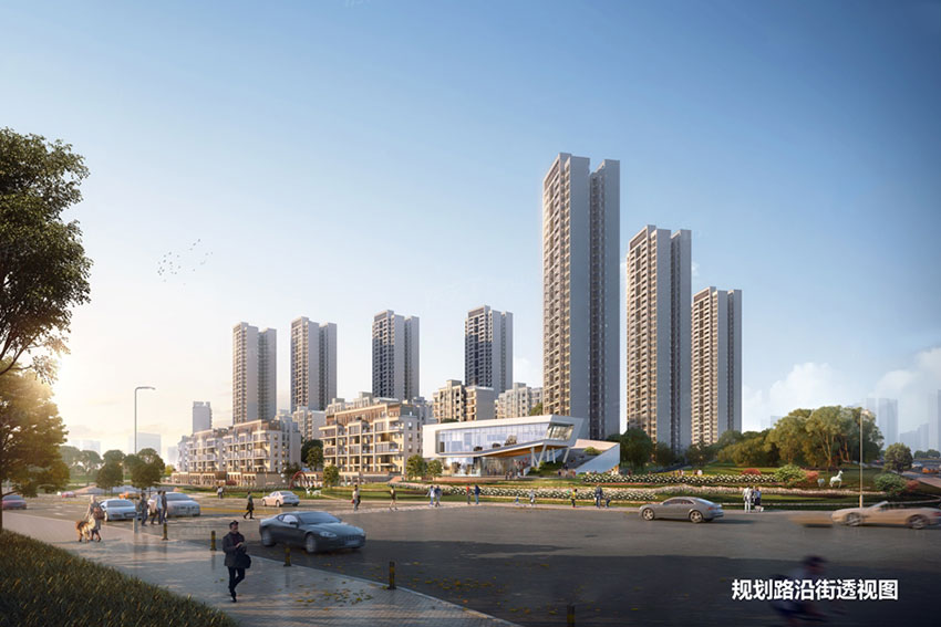 美的白鹭湾项目位于珠晖区东三环高铁学院斜对面(直线距离约500米)