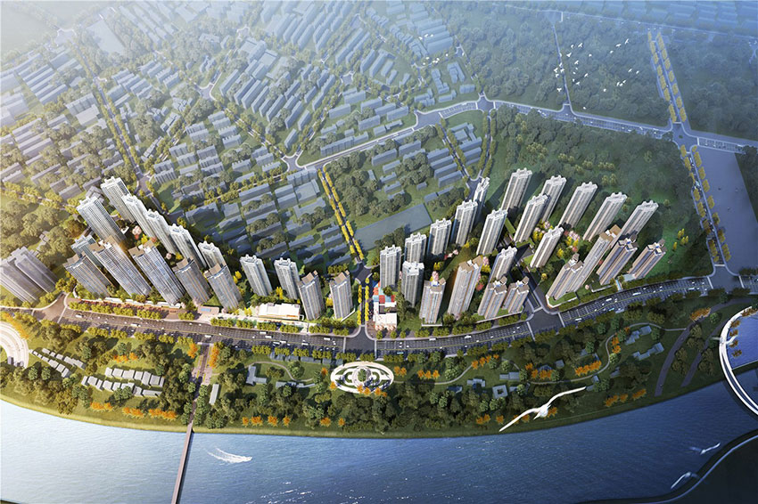 保利阅江台项目位于珠晖区湘江东路南10号