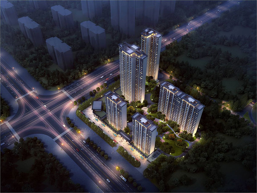 和信府项目位于珠晖区酃湖北路和衡州大道交叉汇处