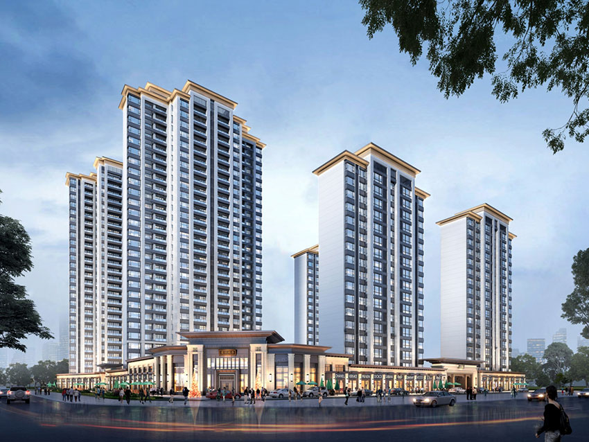 和信府项目位于珠晖区酃湖北路和衡州大道交叉汇处