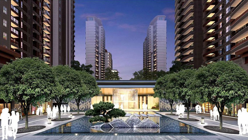 大汉鸿雁云府项目位于石鼓区蔡伦大道与凤凰西路交会处（气象塔旁）