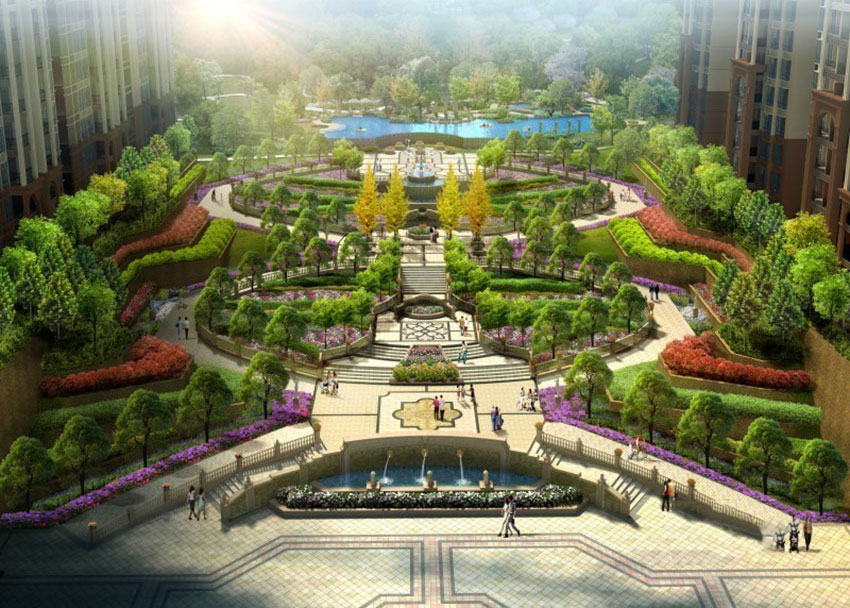 珠江帝景山庄项目位于石鼓区蒸湘北路（华源大市场北1500米）