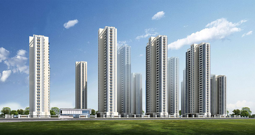 万江北宸之光项目位于石鼓区蔡伦大道虎形山公园北