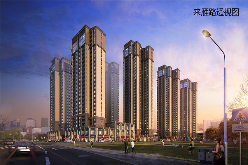 鸿豪春风十里项目位于石鼓区石鼓区蒸湘北路与北二环交汇处