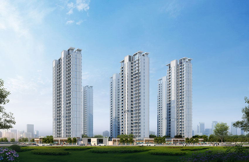 华侨城欢乐里项目位于石鼓区五一路与松木大道交汇处