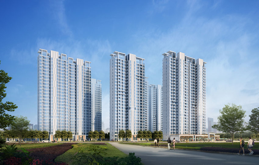 华侨城欢乐里项目位于石鼓区五一路与松木大道交汇处