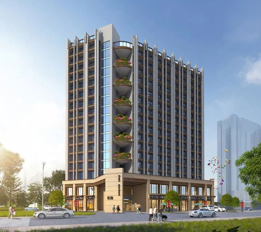 北街国际公馆项目位于石鼓区蒸湘北路240号（华源市场北门）