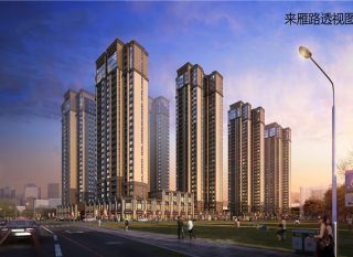 衡阳石鼓区鸿豪春风十里为您提供该项目效果图欣赏