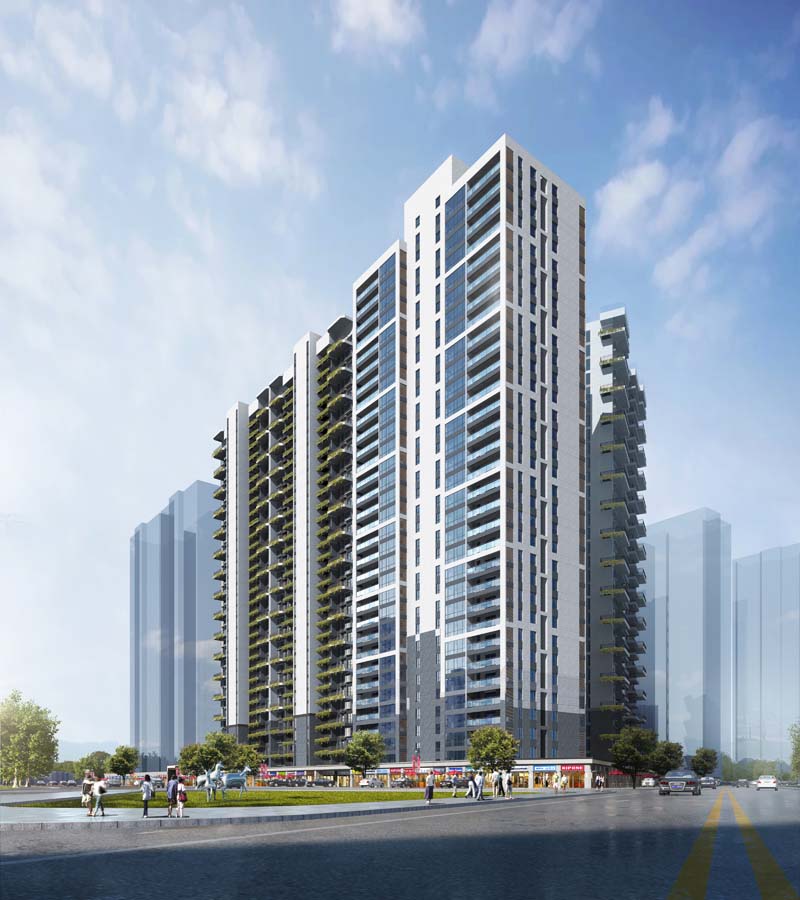 翰林苑项目位于谷山路与美人窝路交汇处( 桃江一中旁）