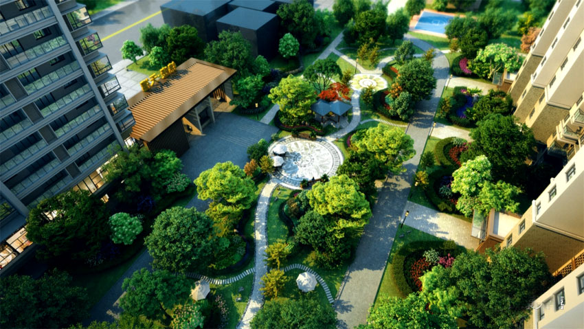 锦康天禧项目位于临湘市路中万和大酒店对面