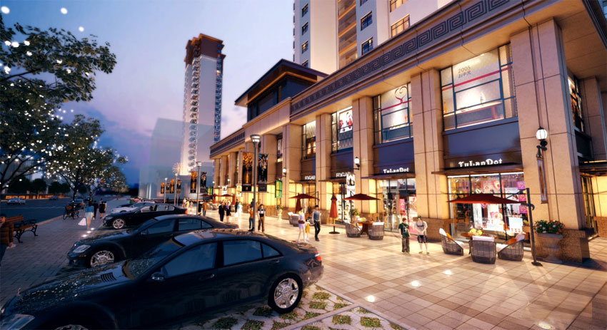 锦康天禧项目位于临湘市路中万和大酒店对面