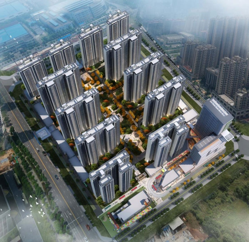 金科檀樾项目位于蒸湘区杨柳路与彩霞街交汇处