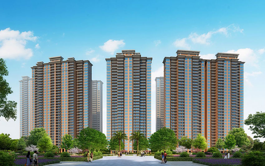 国贸前海湾项目位于蒸湘区华新解放大道蒸水西岸