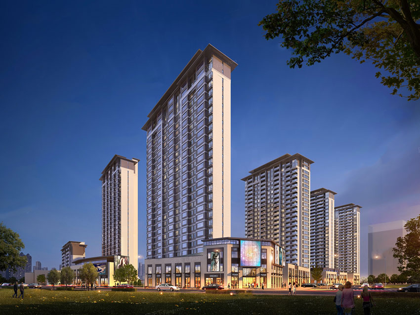 奥莱祥生府项目位于蒸湘区陆家新区临水路与风顺路交汇处（奥特莱斯广场对面）