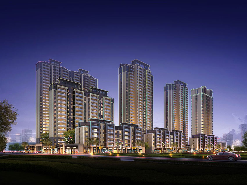 生态天宸项目位于蒸湘区华新大道与风顺路交汇处 （生态公园正南面）