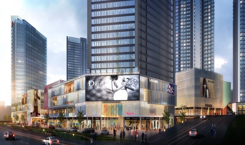 金钟大雁城项目位于蒸湘区船山大道与西合路交汇处