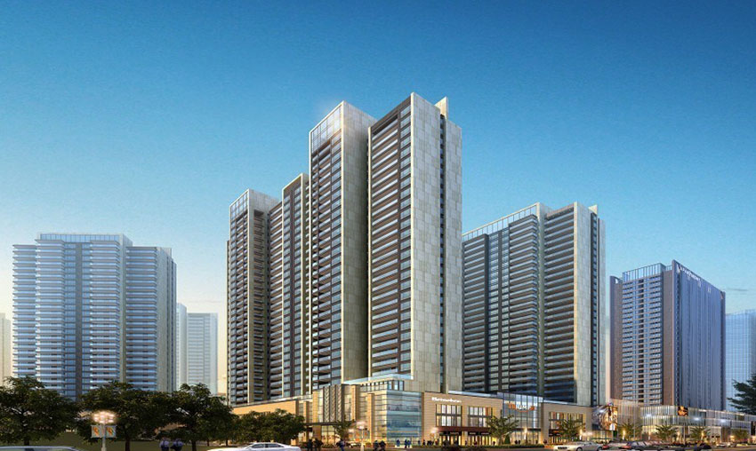 金钟大雁城项目位于蒸湘区船山大道与西合路交汇处