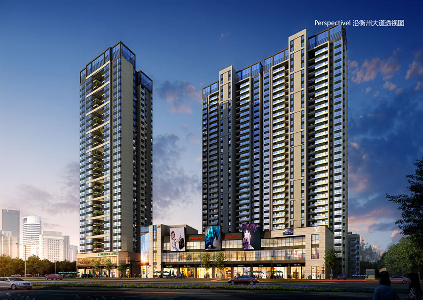 光辉一品项目位于衡州大道与光辉街交汇处（衡州小学斜对面）