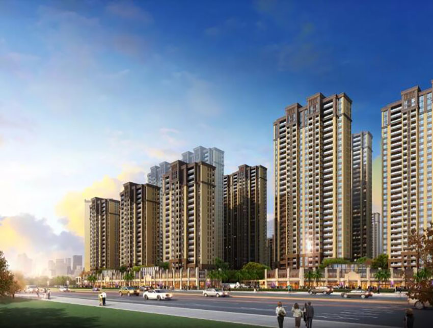 大衡城邦项目位于蒸湘区衡州大道与红湘南路交汇处