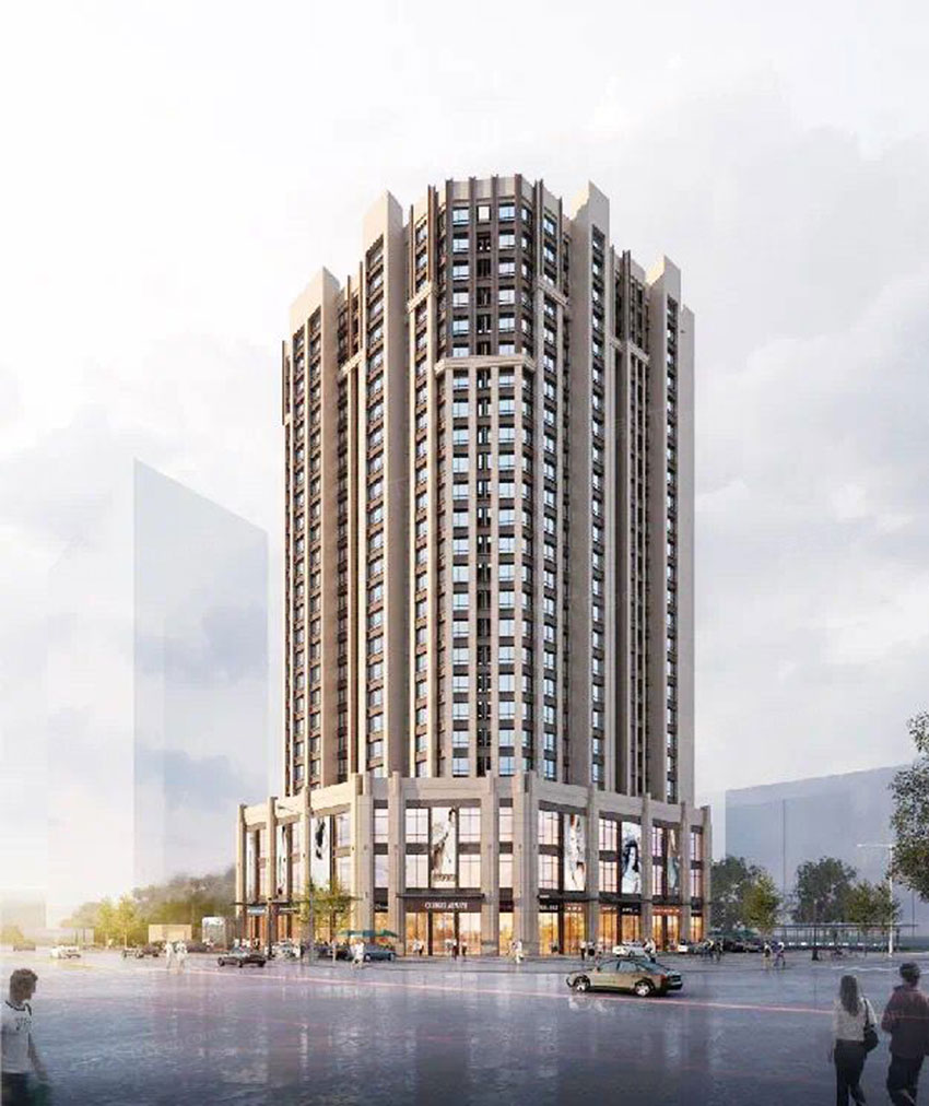 衡一立新时代项目位于蒸湘区立新大道与西合路交汇处