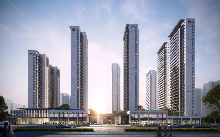 天嘉成林间项目位于蒸湘区长丰大道区政府旁